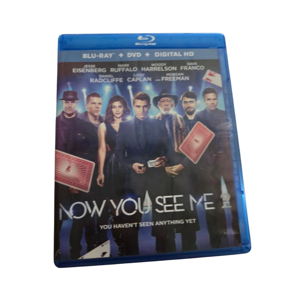 Now You See Me 2 (2016, Blu-Ray) Thriller Comedy - Jesse Eisenberg, Dave Franco